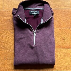 Banana Republic Men’s Quarter-Zip Sweater w/Polartec